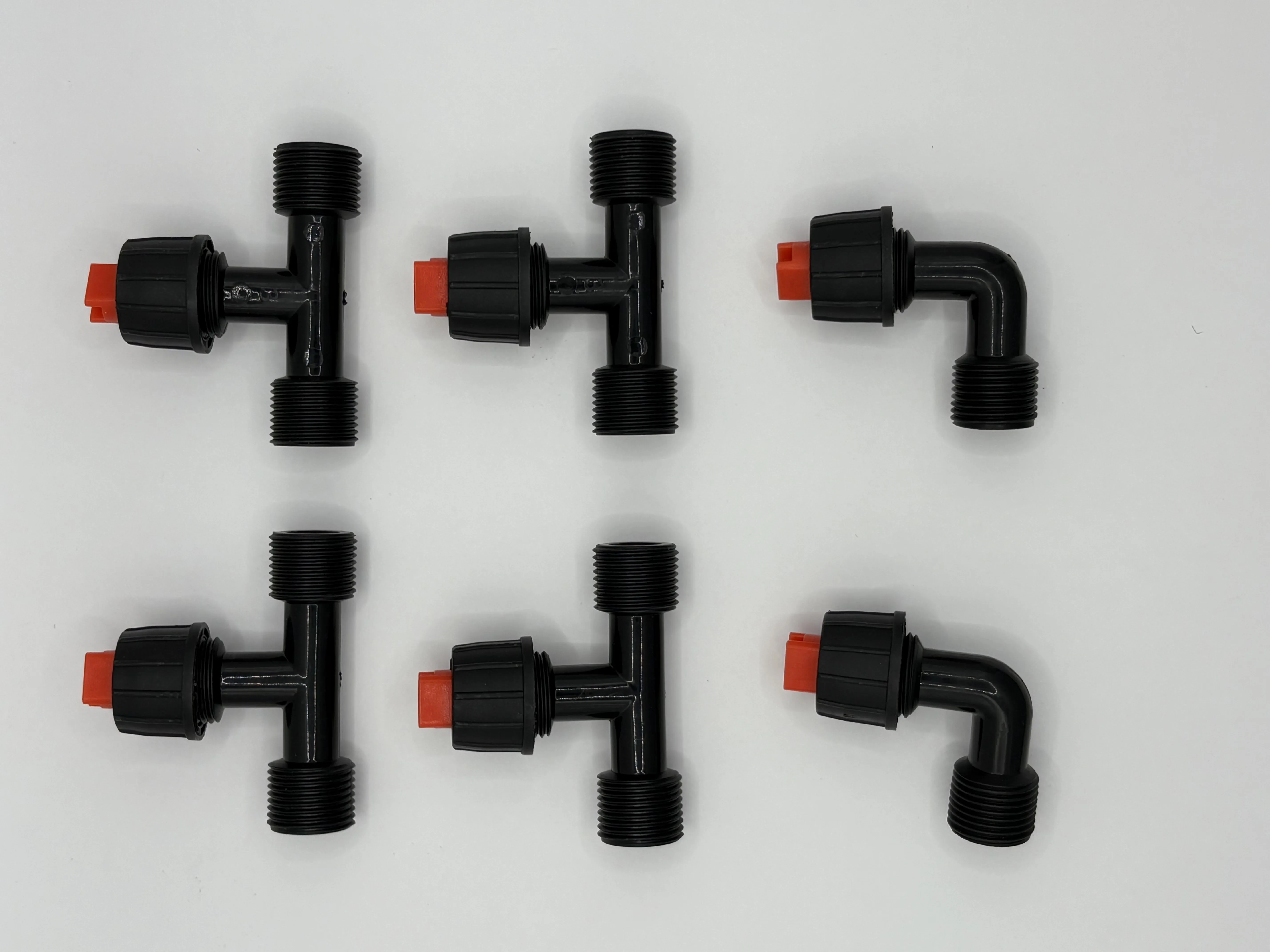 ATV SPRAYER REPLACEMENT NOZZLE SET (X4 T PIECES & X2 L PIECES)